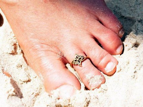 המשמעות של טבעות רגל Toe Rings  בתרבות ההודית